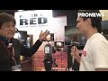 inter bee 2022 the highly anticipated red 8k s35 v raptor camera rhino