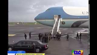 U.S. President B. OBAMA arrived in Addis Ababa Bole International Air Port