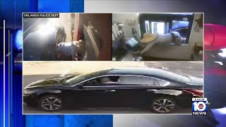 Florida man is caught on camera climbing through window at fast food restaurant