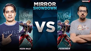 Heera Malik Steve vs Federer Steve Mirror Match at Its Very Best