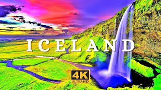 Iceland 4K - Scenic Relaxation Film with Calming Music | kz world relaxation