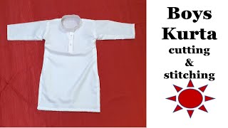 Baby Boy Kurta cutting \u0026 stitching / Childrens day special /ശിശുദിന സ്പെഷ്യൽ dress making