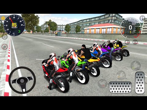 Juego de Motos – Carreras de Velocidad Extrema Motos Acrobacias Conducción #1 – Juego Android / IOS FHD