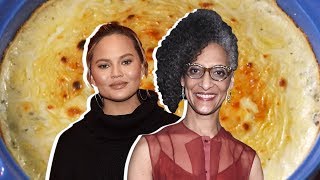 Chrissy Teigen Vs. Carla Hall: Whose Spinach Dip Is Better?