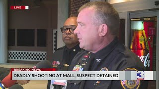Deadly shooting at mall, suspect detained