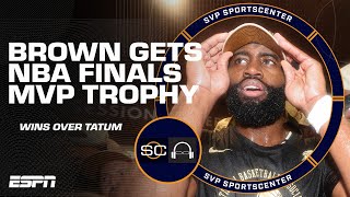 How Jaylen Brown edged out Jayson Tatum to win 2024 NBA Finals MVP 🏆 | SC with SVP