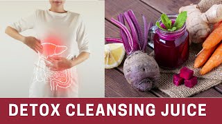 How to Make Beetroot Juice with Carrot (Detox Juice for Body Cleanse)  | The Frugal Chef