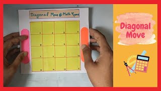 Diagonal Move Math Game Puzzle | Episode 5 | Maths Project