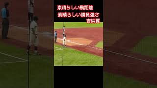 【とんでもない飛距離】吉納翼がチーム救う逆転スリーランホームラン【大学野球選手権 早稲田大 対 東日本国際大2024年6月15日】#吉納翼 #2024ドラフト候補 #早稲田大学