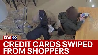Police: Group wanted for swiping credit cards from unsuspecting shoppers in Chester County
