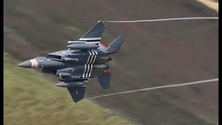 D Day Heritage F15 Eagle Mach Loop!!