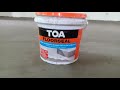 ช่างรู้คู่บ้าน toa floorseal ระบบกันซึมทาบนพื้นกระเบื้องเดิมได้