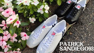 PATRICK SANDIEGO93 パトリック サンディエゴ93 WHT (504510) BLK(504511) 130周年記念モデル