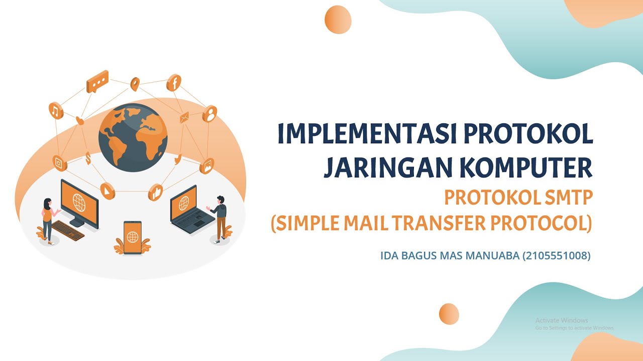 IMPLEMENTASI PROTOKOL JARINGAN KOMPUTER | PROTOKOL SMTP (SIMPLE MAIL ...