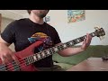 Metallica - Master of Puppets Bass Cover (Spector Euro LT Rudy Sarzo)