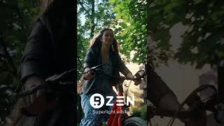 Enjoy the Indian Summer riding your e-bike #ebikelife #citybike #bzen #amsterdam #shorts