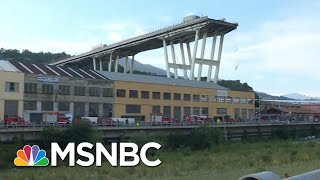 Almost 1 Out Of Every 10 U.S. Bridges Need Repairing | Velshi \u0026 Ruhle | MSNBC