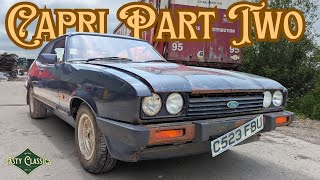 Sat For 25 Years - 1986 Ford Capri Resurrection Part Two
