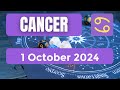 Cancer horoscope | Cancer Horoscope for Today 1 October 2024