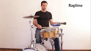 Jazz Drumming Speed Course #2: Marching Drumming to Ragtime