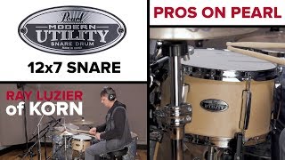 Pearl 12x7 Modern Utility Snare Drum ft. Ray Luzier of KORN