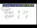 the trick to calculating your age from a date of birth calculate age from a person s date of birth