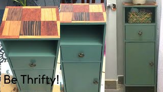 #shorts | How to Flip a Thrifted Bathroom Cabinet | Furniture Flip