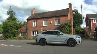 Driving On Hereford Road A4103, Sherridge Road \u0026 Haywood Drive, Leigh Sinton, Worcestershire, UK