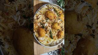 झटपट एवं आसान तरीका से अंडा बिरयानी बनाएं Egg Dum Biryani Recipe #eggbiryani #trending #shortsfeed