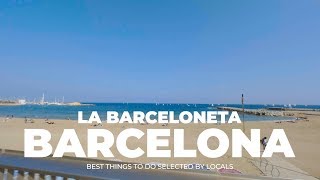 La Barceloneta Beach - Barcelona, Spain