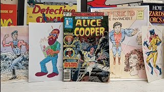 EP 926 Alice Cooper in Marvel Premiere #50 1979 by Tom Sutton. ACs  First Appearance in Comics.