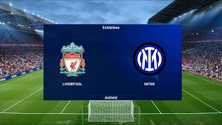 Liverpool vs Inter Milan | Meazza Stadium | 2021-22 UEFA Champions League | PES 2021