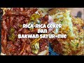 Rica-rica Ceker Dan Bakwan Sayur+Mie