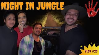 A NIGHT IN JUNGLE!! #TEAMHDVLOGS #20