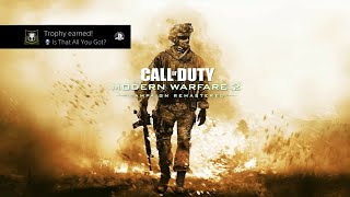Call of Duty: Modern Warfare 2 Remastered- Análise de Troféus [GUIA DE PLATINA]