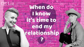 When to End a Relationship featuring Expert Advice from Rae McDaniel