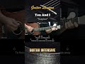 You And I - Scorpions | EASY Guitar Tutorial - Chords / Lyrics - Guitar Lessons  #chordgitar