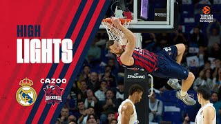 🔥 Highlights |  Real Madrid 81 - 85 Cazoo Baskoni | Euroleague