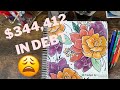 Restarting my Debt Free & Budgeting Journey | 344,412.53 in Debt | Real Numbers | Budget Mom Planner