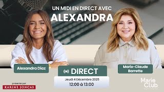 MARIECLUB - Un midi en direct avec Alexandra Diaz