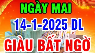 Tử Vi Ngày 14/1/2025 Đột Ngột Trúng Lớn 5 Con Giáp TIỀN TỶ CẦM TAY, Bỗng PHÁT TÀI GIÀU TO