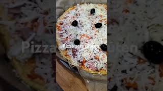 Pizza  massa rápida #pizzalover #semgluten #pizzarapida #celíacos #food #recipe #pizzatime