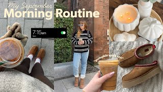 September morning routine 🍂 cosy and productive fall mornings | aesthetic vlog