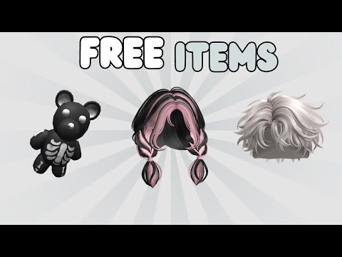 GET FREE HAIRS AND ITEMS IN ROBLOX!