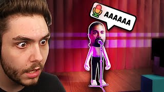 Roblox BUT His Singing Made Everyone Leave...