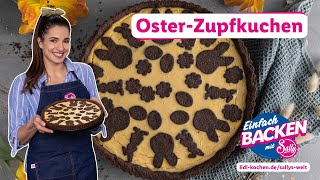 Oster-Zupfkuchen | Tarte trifft Käsekuchen | Rezepte für Lidl von Sallys Welt