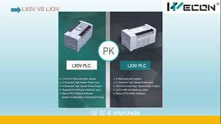 Wecon PLC || Wecon Series terbaru LX5V PLC VS LX3V PLC