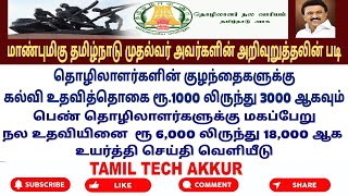 TN UNORGANISED WORKERS WELFER BOARD GOOD NEWS | அமைப்பு சாரா தொழிலாளர் நலவாரியம் சூப்பரான அறிவிப்பு