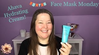 Face Mask Monday / Ahava Hydrating Cream from FabFitFun