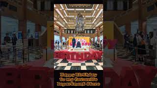 Happy Birthday Nihombashi Mitsukoshi 日本橋三越本店